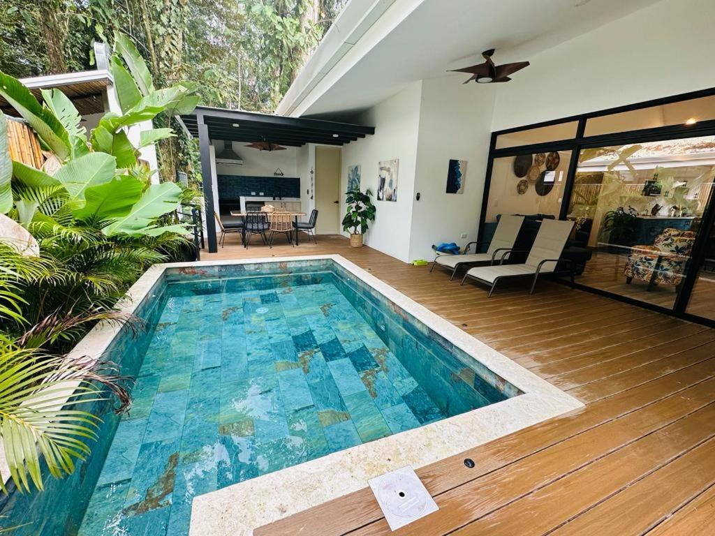 Casa Coral Azul Villa Cahuita Bagian luar foto